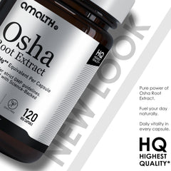 Close-up of OSHA root extract ingredient
