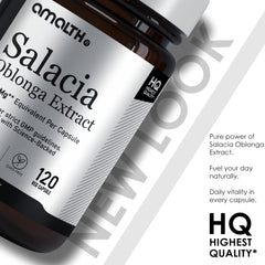 Pure Salacia Oblonga leaf extract close-up