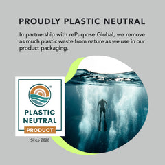 AMANDEAN Collagen Powder with glass to illustrate simple mixing