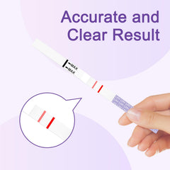 Portable Amazewell fertility test kit with cups and strips