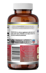 Supplement facts panel for Acetyl L-Carnitine 1200 mg