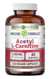 Amazing Formulas Acetyl L-Carnitine bottle label