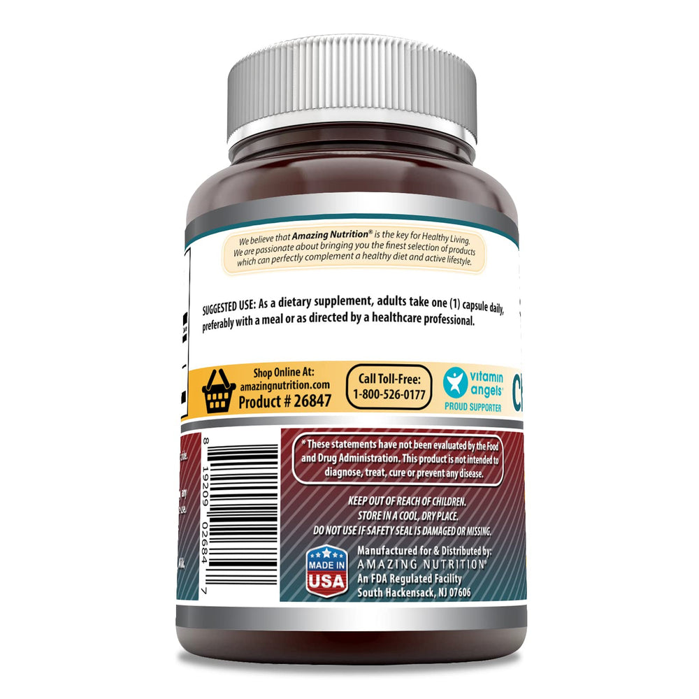 Ingredients list for Choline & Inositol 500 mg capsules