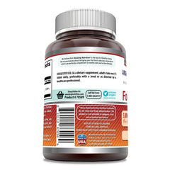 Supplement facts panel for Folic Acid 5000 mcg