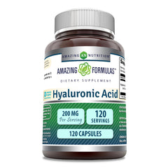 Amazing Formulas Hyaluronic Acid 200mg bottle front view