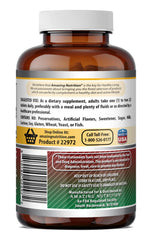 Made in USA stamp on packaging of Amazing Formulas iron supplement