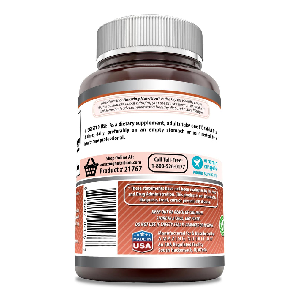 Product packaging showing Non-GMO, Gluten Free, Third-Party Tested and USA made