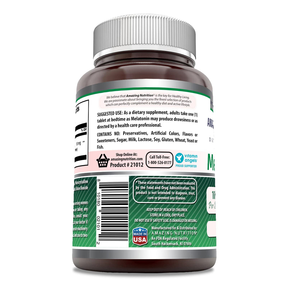 GMP certification seal for Amazing Formulas Melatonin