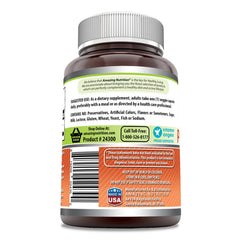 Front packaging of Amazing Formulas Psyllium Husk 750mg Veggie Capsules
