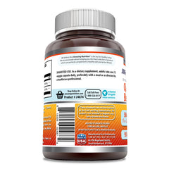 Close-up of the Amazing Formulas Quercetin Berberine bottle label