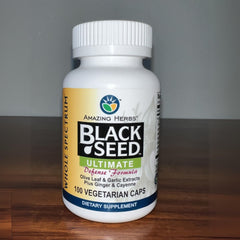 Product packaging for Amazing Herbs Black Seed Ultimate