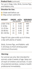 Pets such as dog, cat, bird, rabbit, and guinea pig benefiting from heart care