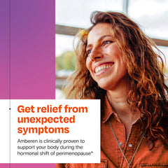 Amberen Perimenopause Smart B Complex capsule detail.