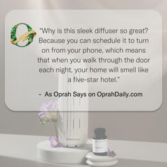 AromaTech Ambience Diffuser app control interface