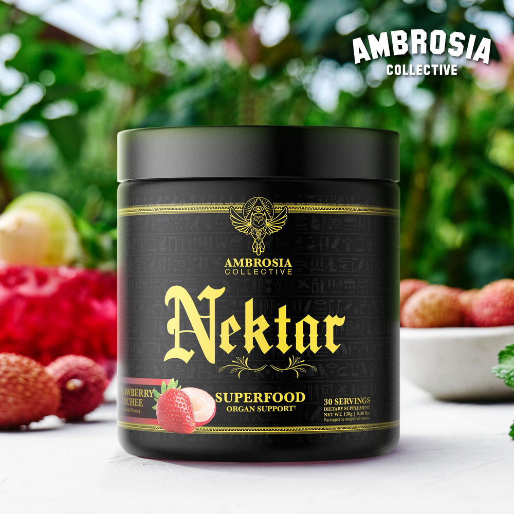 Nektar 13 clinically-backed superfoods label