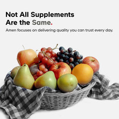 Graphic showing Vitamin C+ with zinc benefits