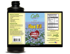 Locally grown American flaxseed field