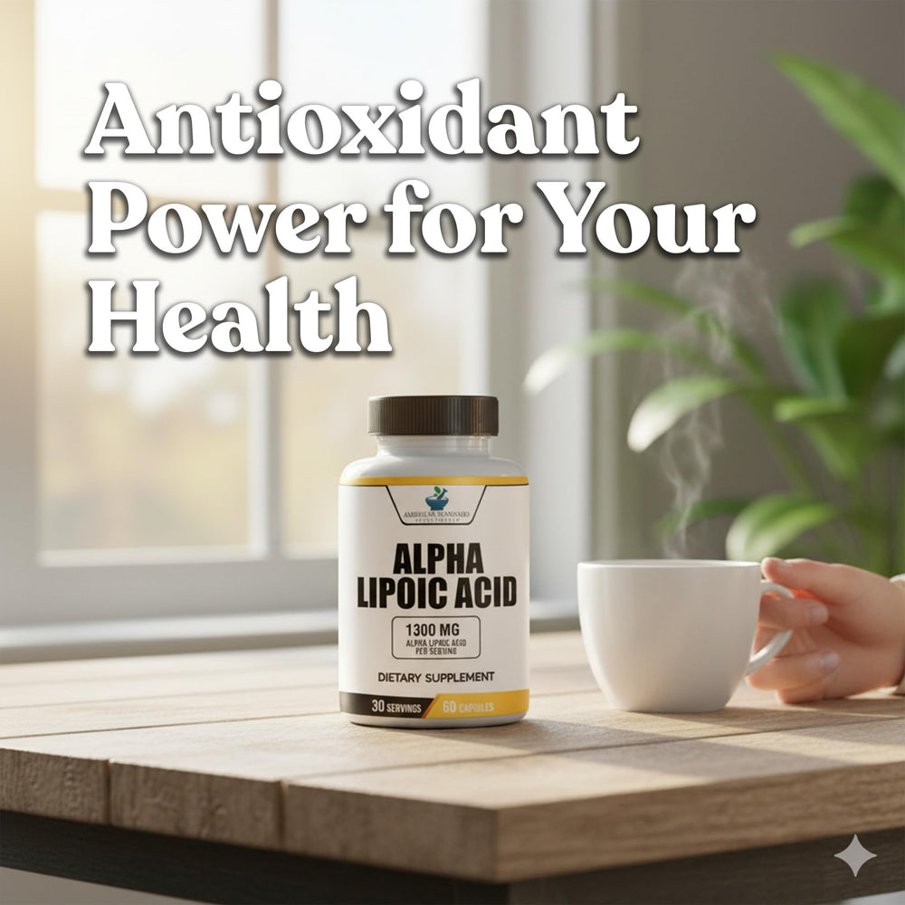 Two bottles packaged together for the Alpha Lipoic Acid pack of 2