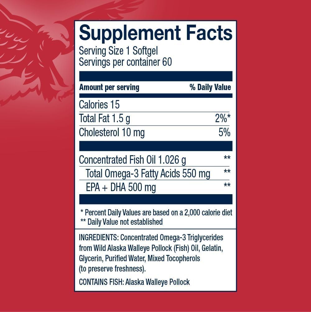 Sustainably sourced Alaskan fisheries for AmerOmega