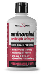 AminoMind Nootropic Collagen bottle front view – 14 fl oz