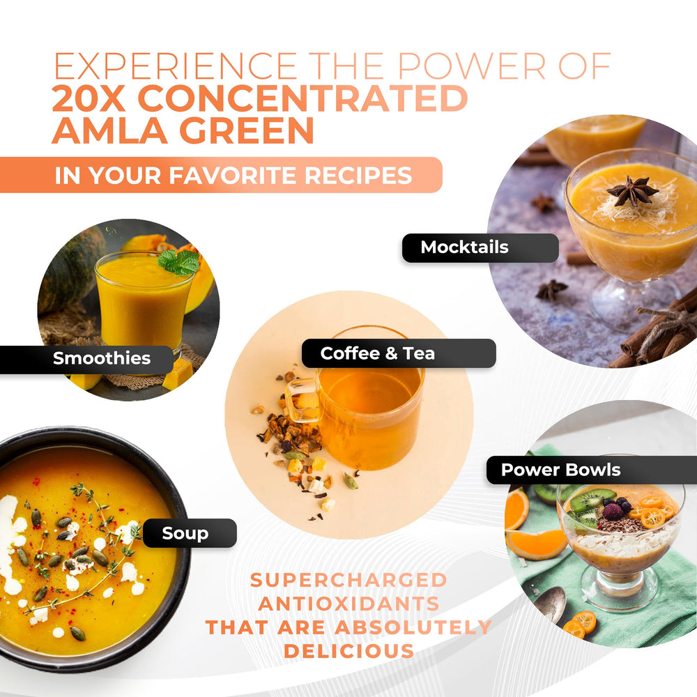 Amla Green supporting immunity and antioxidants