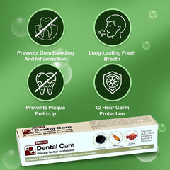 Neem bark component in Amrita Life Herbal Toothpaste