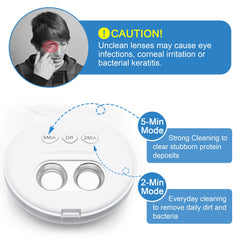 AMTAST Ultrasonic Contact Lens Cleaner top view
