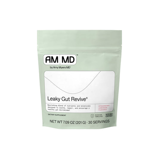 Amy Myers MD Leaky Gut Revive Strawberry Lemonade 7.09 oz bottle