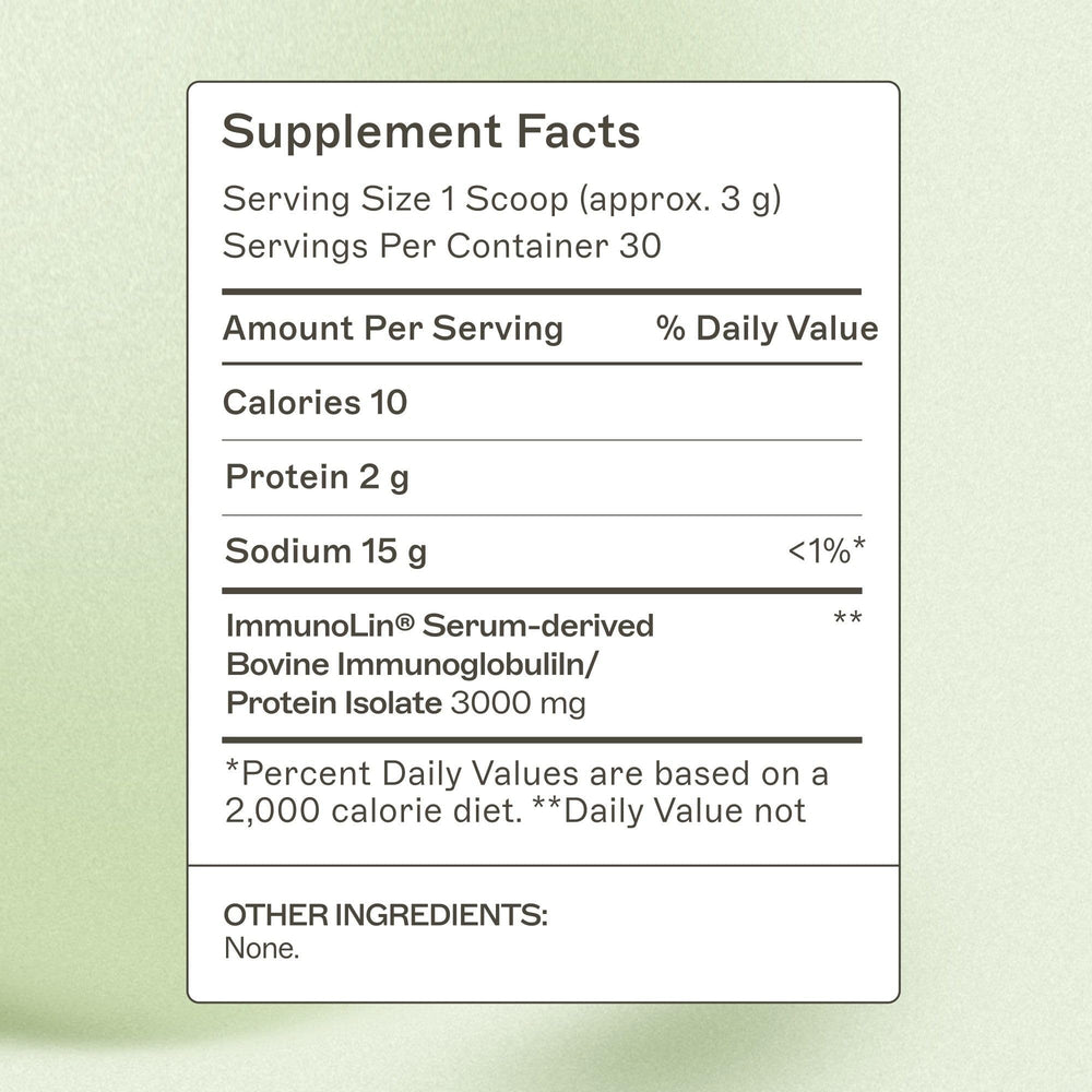 Amy Myers MD Leaky Gut Support Bundle - ImmuneIG product close-up and label