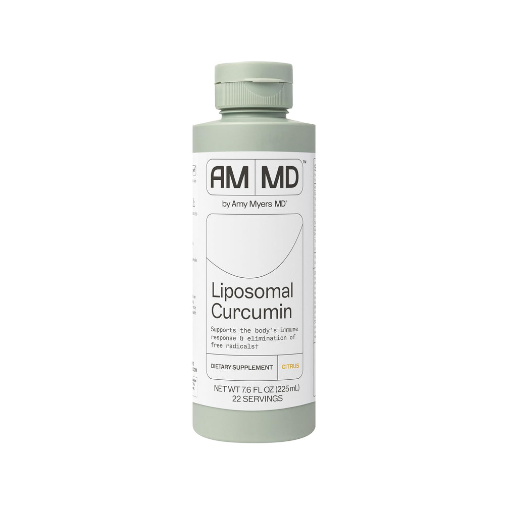 Amy Myers MD Liposomal Curcumin bottle - front view