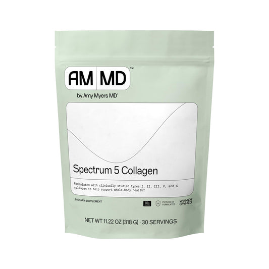 Spectrum 5 Collagen Peptides Powder bottle with label