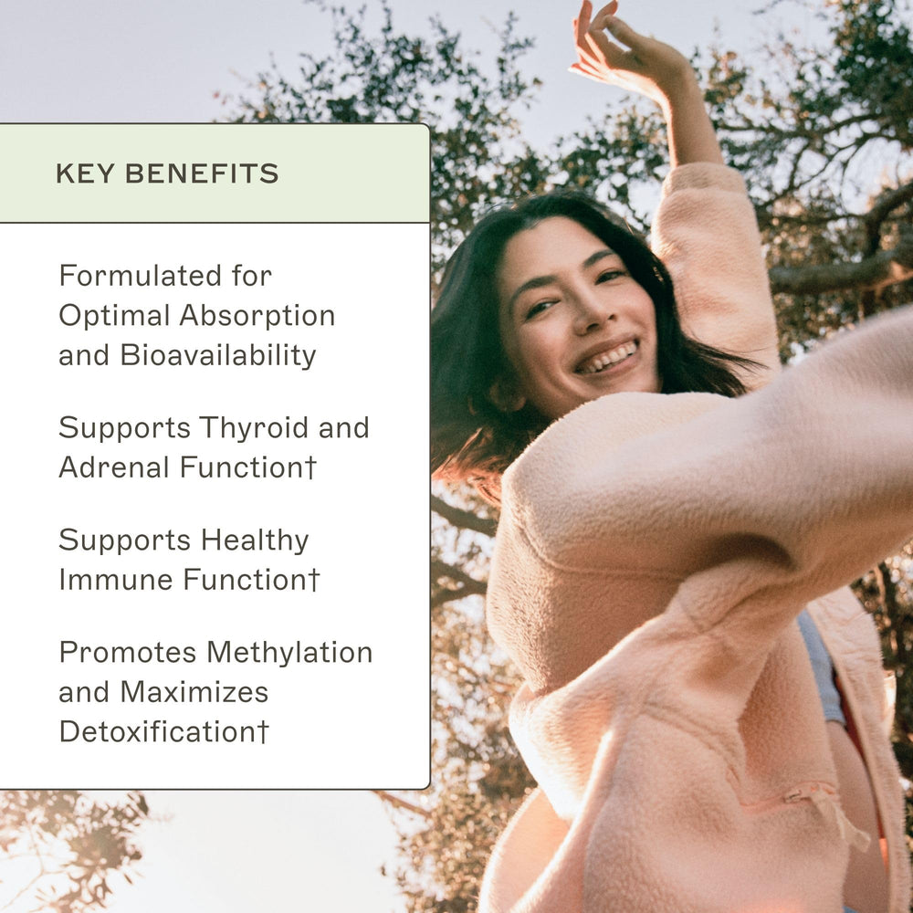 Close-up of vitamin capsules and ingredients
