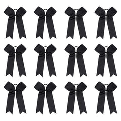 Amybasic Cheer Bows 12-pack large worn for game-day impact