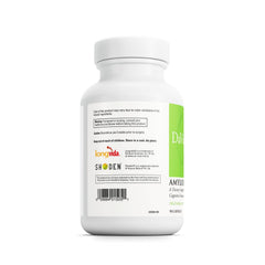Box and bottle of DAVINCI Labs Amyloid Complete against a white backdrop
