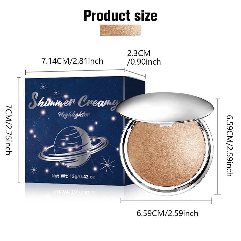 AMY'S DIARY Golden Bronze Shimmer on skin in motion