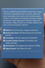AMZEYE Retinol Face Cream suitable for dry, oily, and sensitive skin