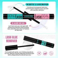 AMZGIRL Lash tweezer for precise cluster placement.