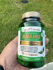 Per-pack information for ANAMU 1250 and Petiveria alliacea
