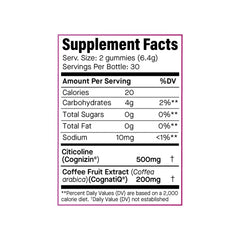 60-count bottle packaging for Ananda Wellness Focus & Memory Gummies