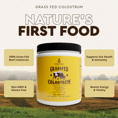 Freeze-dried bovine colostrum powder texture
