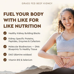 Ancestral Supplements B12 and selenium kidney support capsules emphasize essential nutrients for daily use.