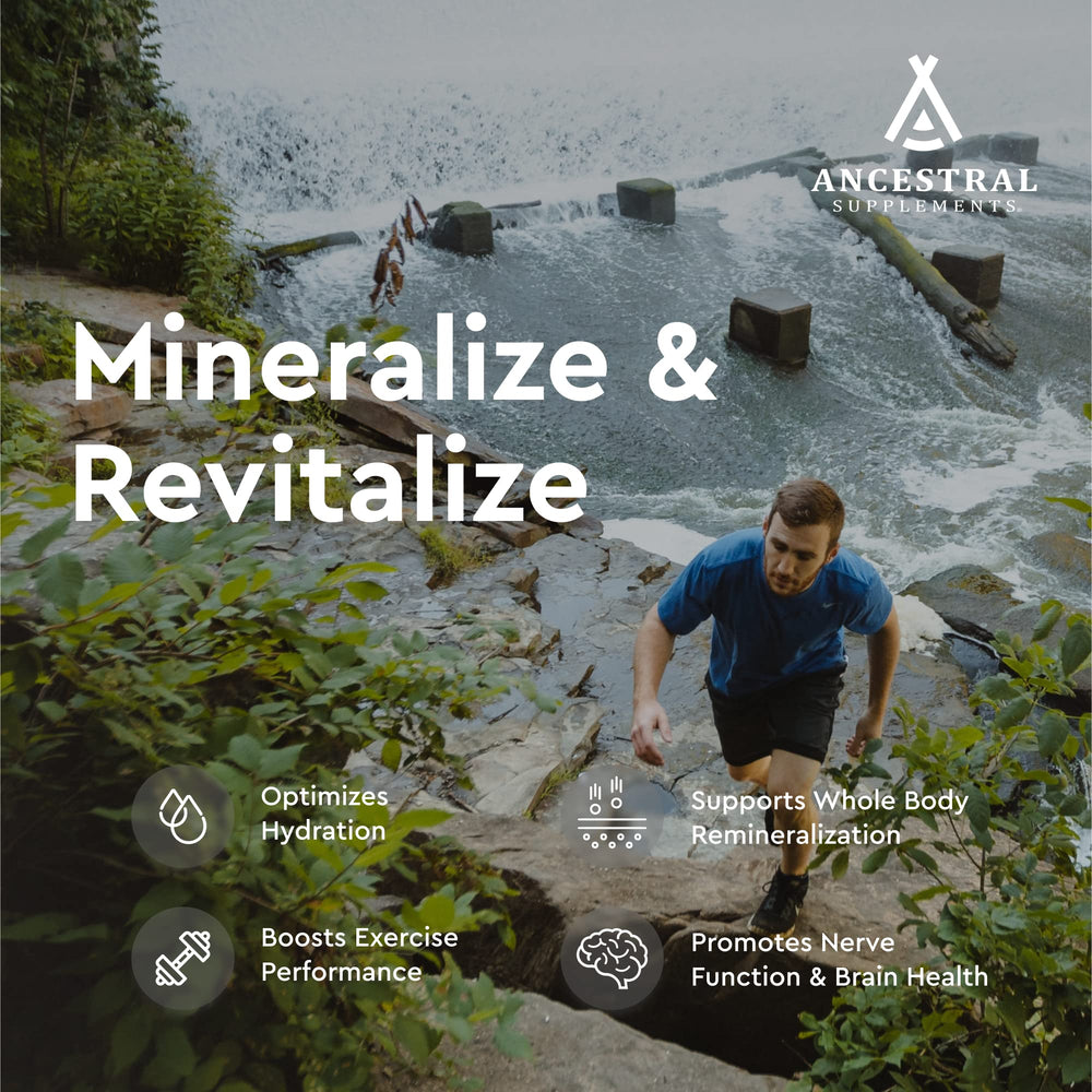 Wild Atlantic kelp and ancient sea salt sources for minerals