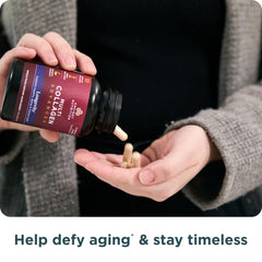 Product label of Ancient Nutrition Multi Collagen Advanced Longevity