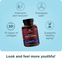 Close-up of hydrolyzed collagen peptide capsules