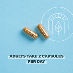 Ancient Nutrition regenerative organic certified mark signaling sustainable sourcing and quality.