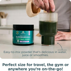 Energy-supporting greens powder from Ancient Nutrition SuperGreens
