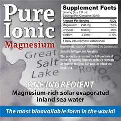 Anderson Ionic Magnesium Complex bottle – back label