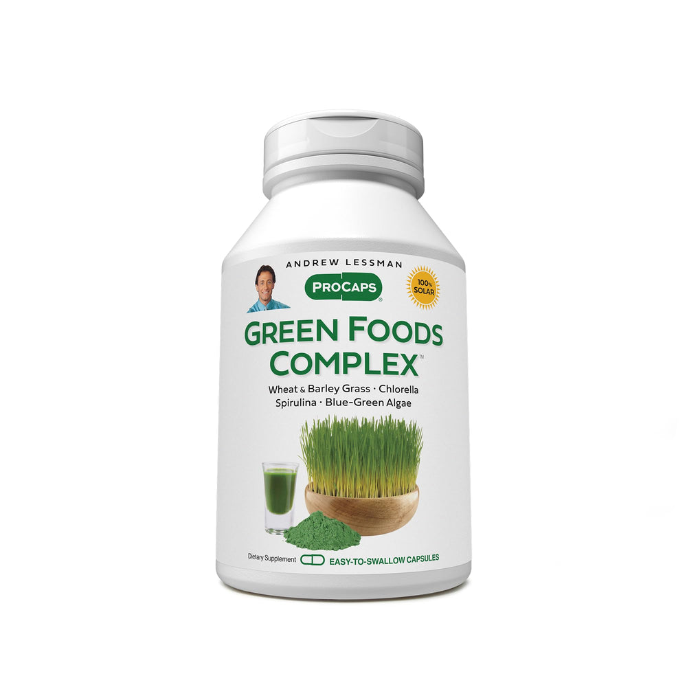 Andrew Lessman Green Foods Complex bottle with 180 capsules