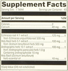 Serving of Andrographis Complex tablets