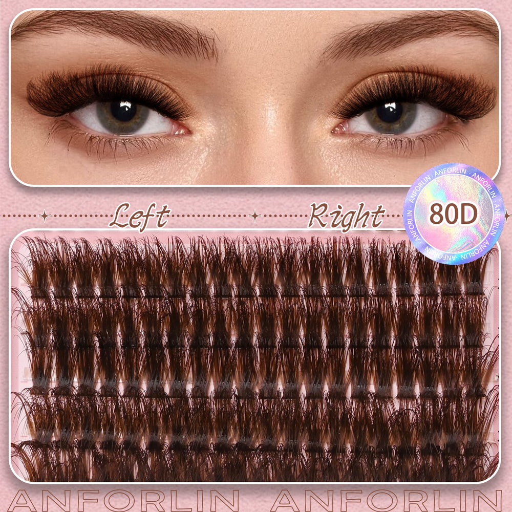 Anforlin beginner-friendly DIY lash kit for at-home lash extensions.
